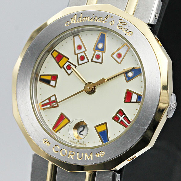 楽天市場】コルム CORUM アドミラルズカップ デイト 39.610.21V52.B