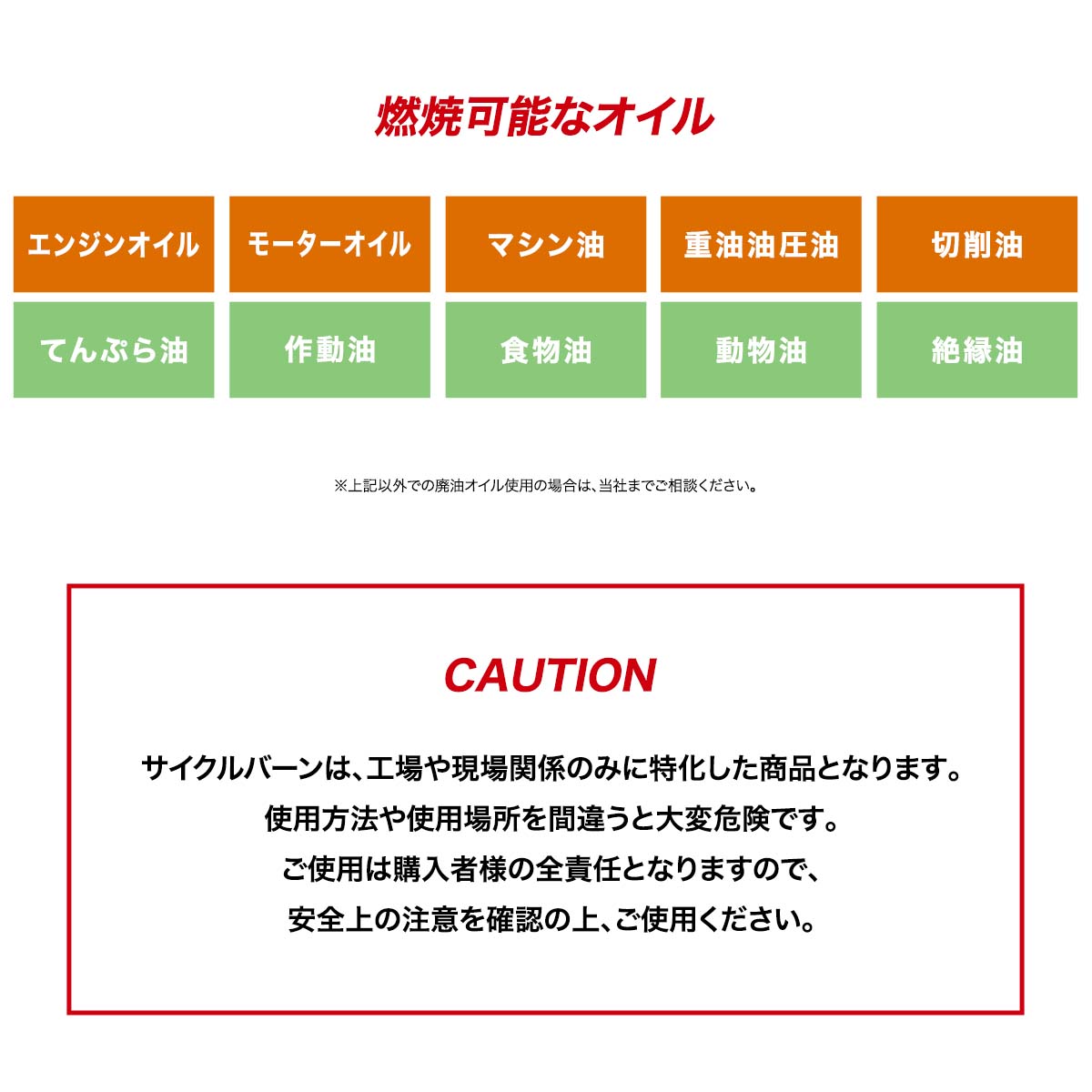 楽天市場】廃油ストーブ【サイクルバーン】L800FJ（ECO太郎 後継モデル
