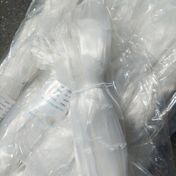 楽天市場】漁網 刺し網 刺網 5反 約4寸 長さ160m 高さ2.42m 約3.3