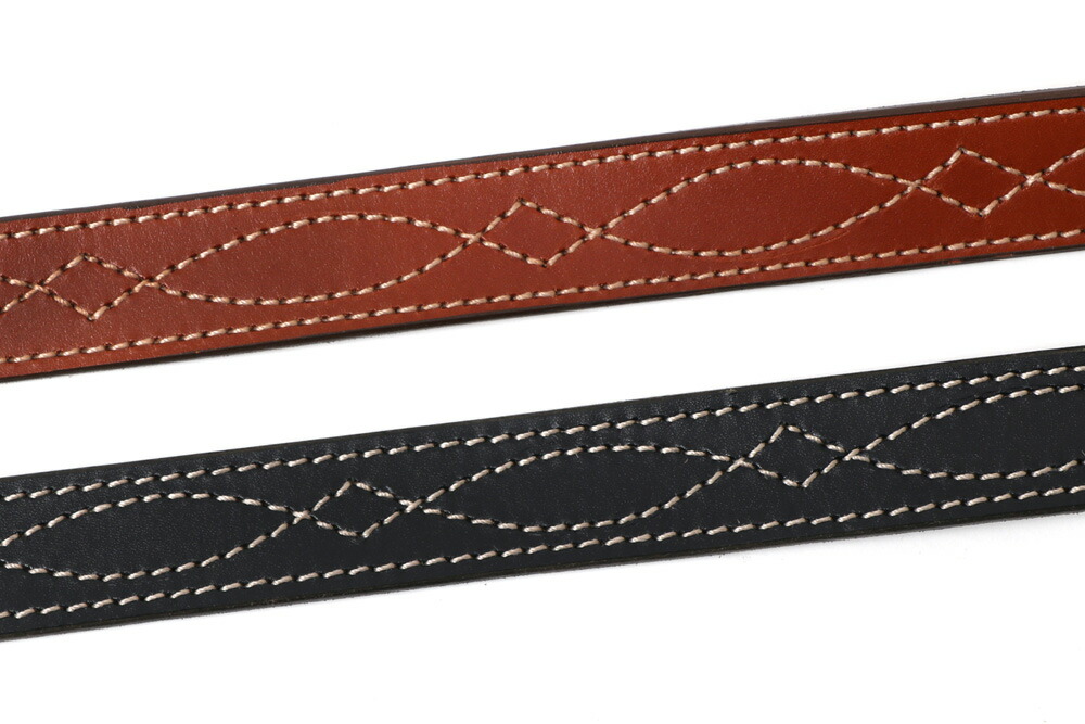 楽天市場】AKER B14-TP B14-BP ファンシーステッチベルト 1-1/2インチ