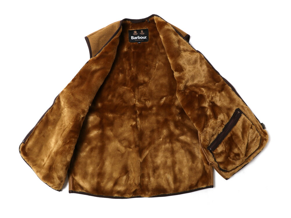 楽天市場】Barbour バブアー ウォームパイル ウェストコート