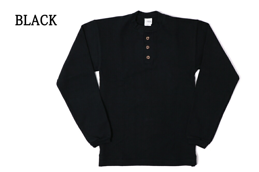 楽天市場】CAMBER 長袖 ヘンリーネック 厚地 メンズ レディース