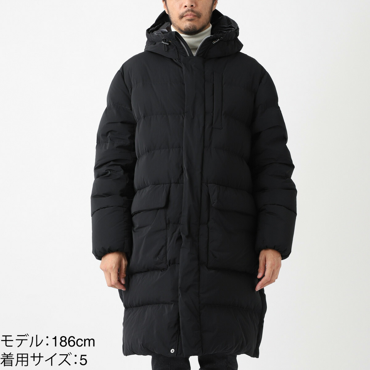 楽天市場】タトラス TATRAS ダウンコート ブラック メンズ 大きい