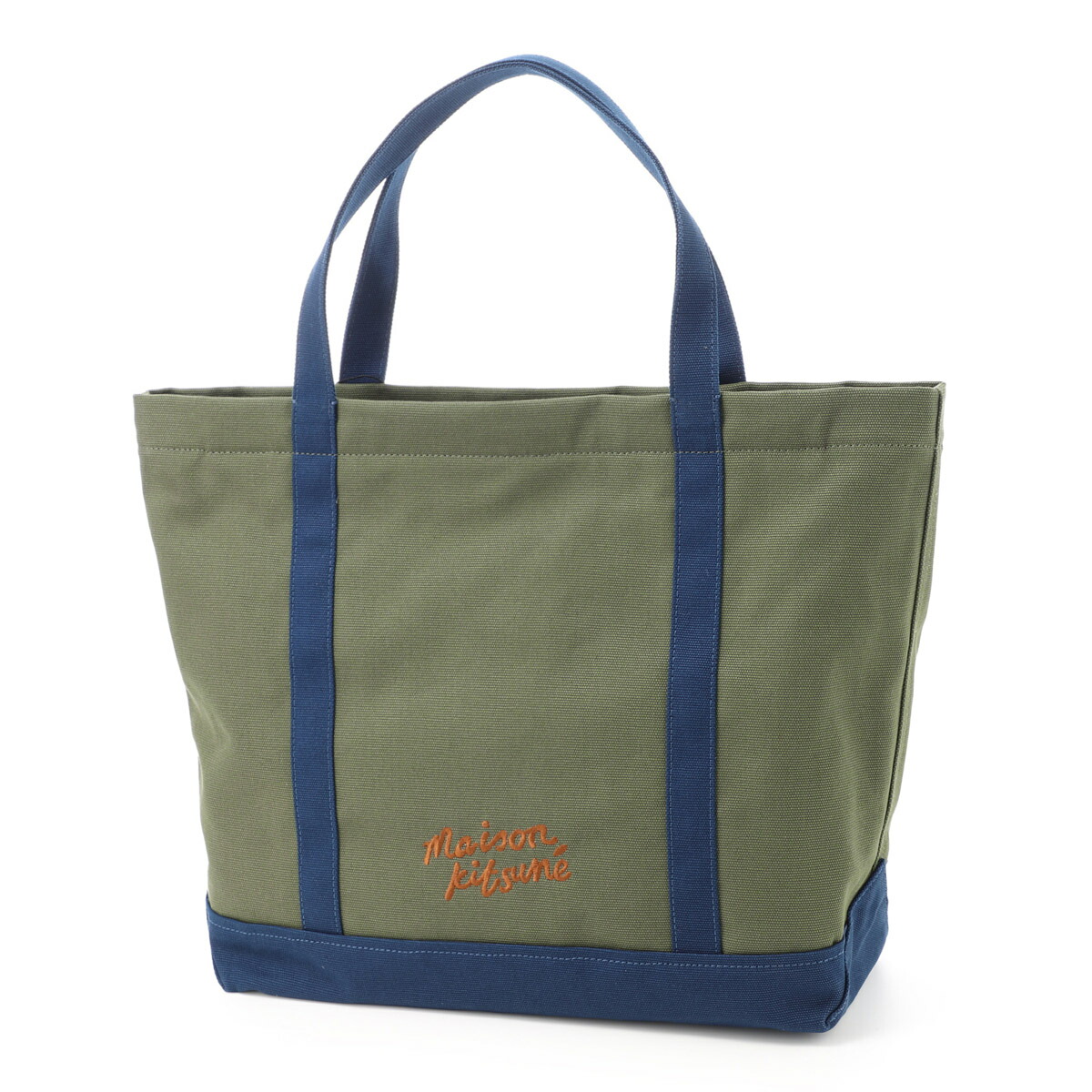 楽天市場】メゾンキツネ MAISON KITSUNE トートバッグ グリーン メンズ