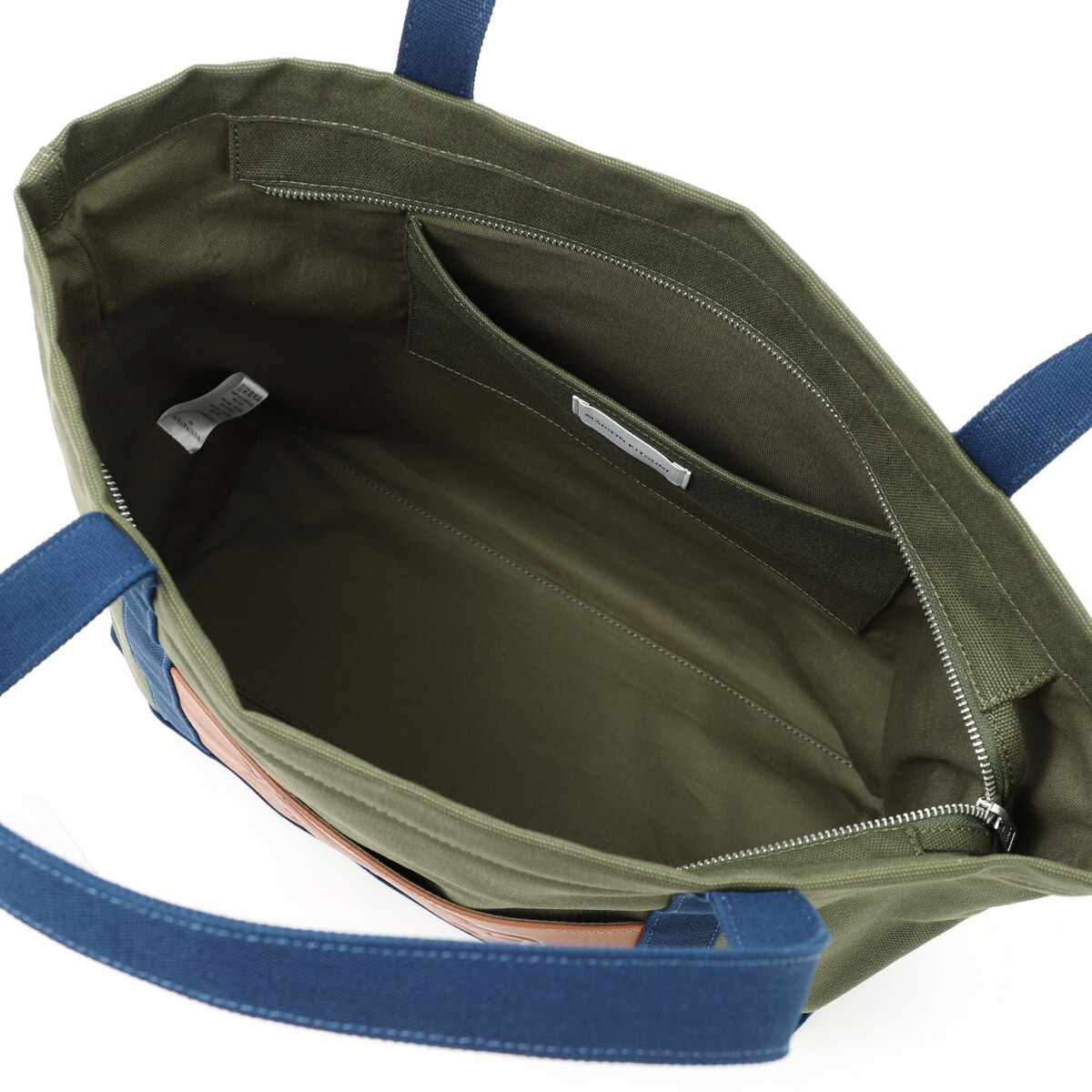 楽天市場】メゾンキツネ MAISON KITSUNE トートバッグ グリーン メンズ