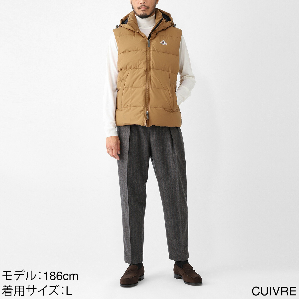 楽天市場】【アウトレット】ピレネックス PYRENEX ダウンベスト メンズ