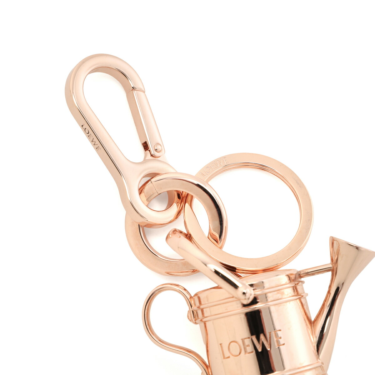 楽天市場】ロエベ LOEWE キーリング バッグチャームゴールド モチーフ
