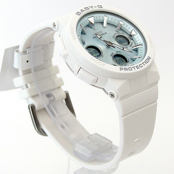 楽天市場】カシオ BABY-G レディース 腕時計 電波 ソーラー ホワイト