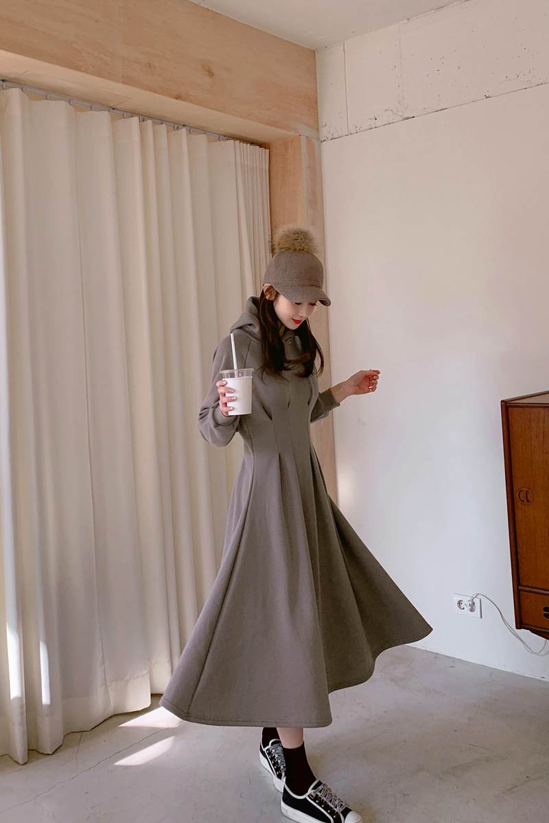 楽天市場】【P2倍&クーポン有】ロング丈 裏起毛 ワンピース レディース