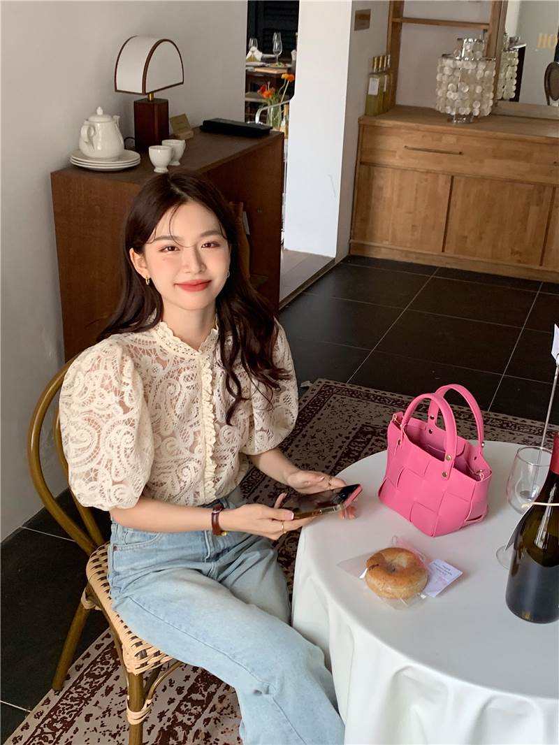 楽天市場】【P2倍&クーポン有】フレンチフェミニン パフスリーブ