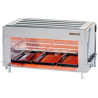 楽天市場】リンナイガス赤外線上火式大型グリラー R-6438 12A