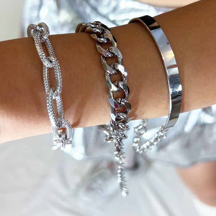 楽天市場】10％OFF【割引き】 スーパーSALE ブレスレット 3本セット