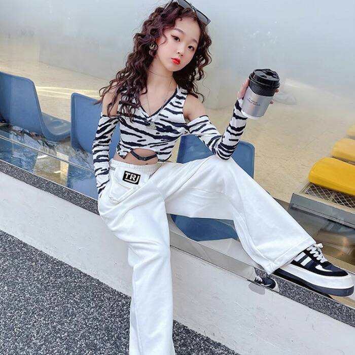 楽天市場】4点セット ゼブラシャツ ホワイトパンツ チェーンポシェット