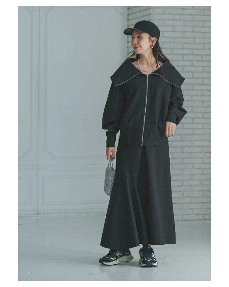 楽天市場】SHIORI×MERI ビッグカラーZIPトップス : MERI