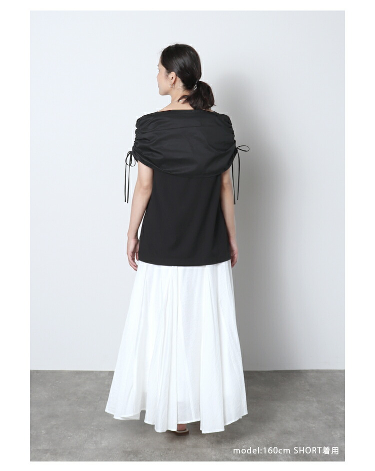 楽天市場】マキシフレアスカート ※3月10日20時ホワイト(FREE/SHORT)／3