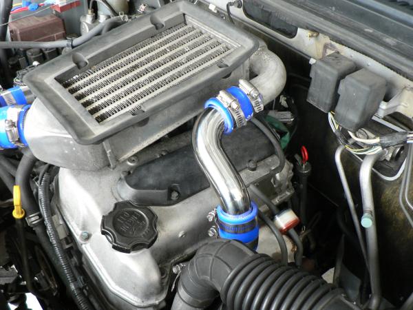 楽天市場】ジムニー JB23 インテークパイプ ステンレス 1〜3型