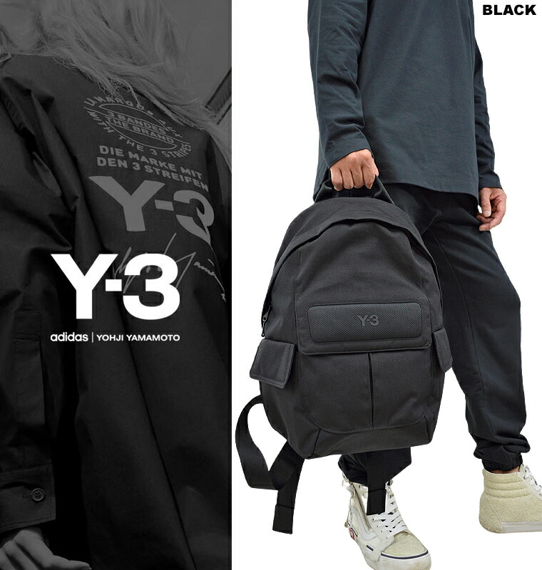 楽天市場】Y-3 ワイスリーY-3バックパック スモールY-3 BACKPACK SMALL