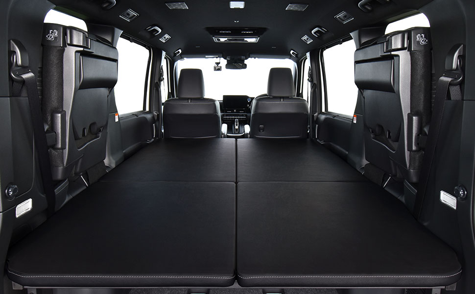 楽天市場】 90系 ヴォクシー m.flat 4分割タイプ ベッドキット 難燃