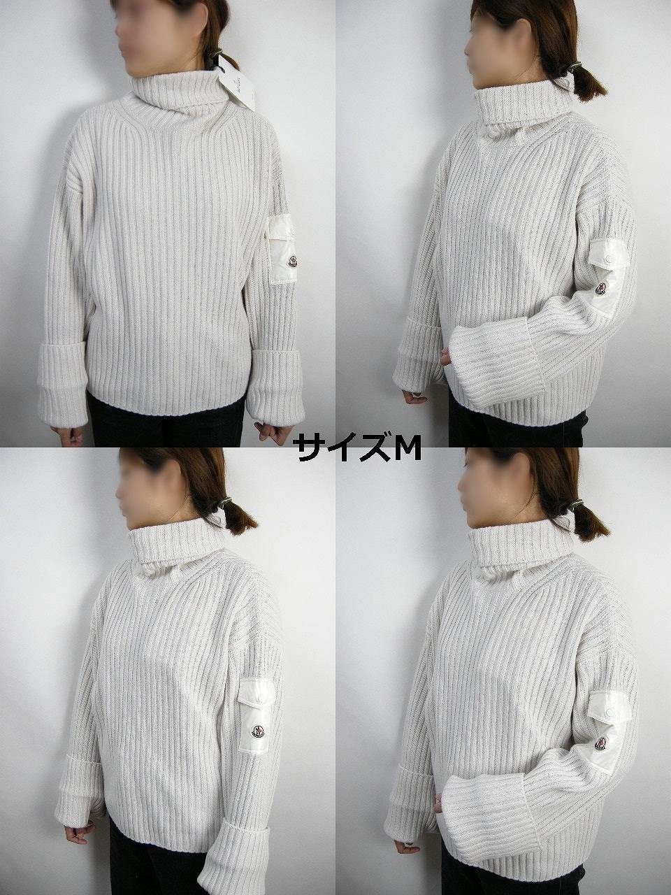 楽天市場】【MONCLER/モンクレール/COLLO ALTO TRICOT/ロゴ付き