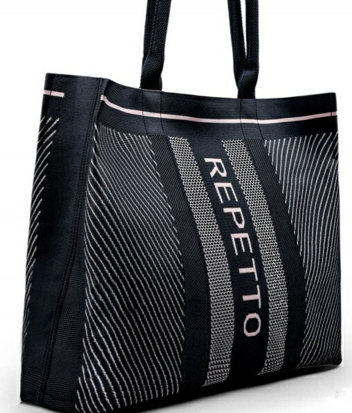 楽天市場】【 レペット Repetto 】ロゴ入り 横長 編立 シアー