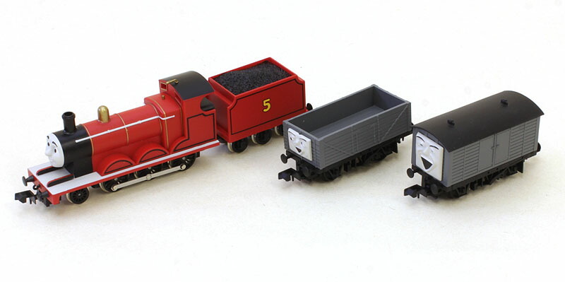 楽天市場】きかんしゃジェームス車両セット(3両) 【TOMIX・93812