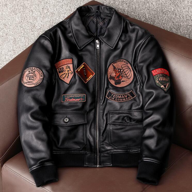 楽天市場】レザージャケット 上品 本革 羊革 刺繍 ライダース