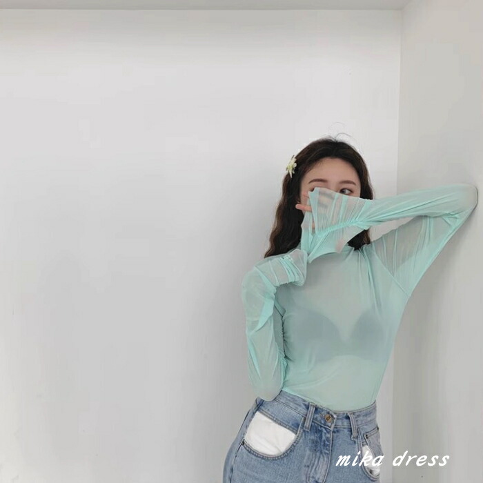 楽天市場】長袖 シアートップス 涼しい ダンス衣装 トップス 黒 白 袖