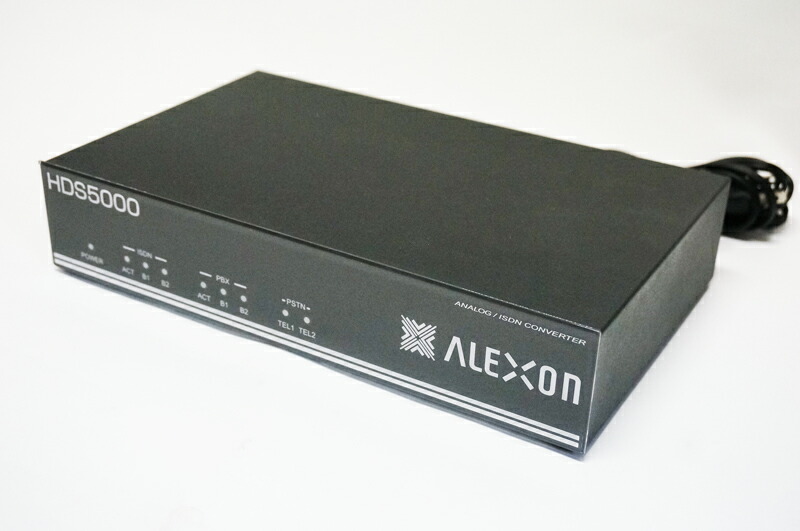 ALEXON HDS5000 アレクソン ひかり電話 収納 通電確認 ALEXON HDS5000