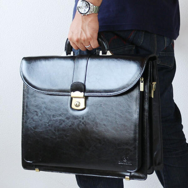 楽天市場】ダレスバッグ メンズ 革 牛革 2WAY 鍵付き ブリーフケース