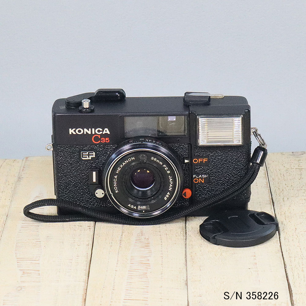 楽天市場】【整備済】【保証付 】 コニカ KONICA C35 EF S/N 358226