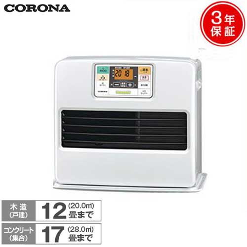 楽天市場】コロナ 石油ファンヒーター FH-ST4620BY(W) [FH-ST4617BYの