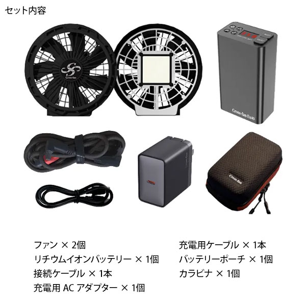 楽天市場】cross-fan ペルチェ付き空調ファン EX40 スターターキット