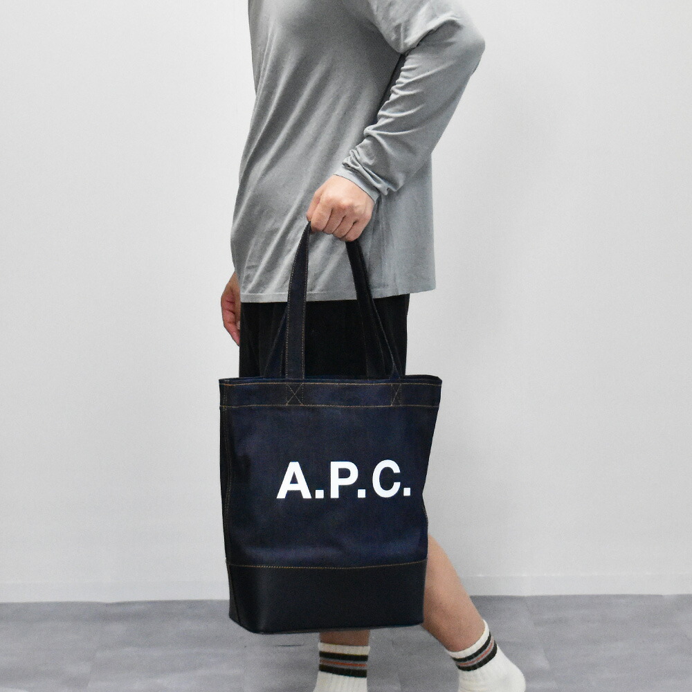 楽天市場】アーペーセー バッグ トートバッグ デニム キャンバス