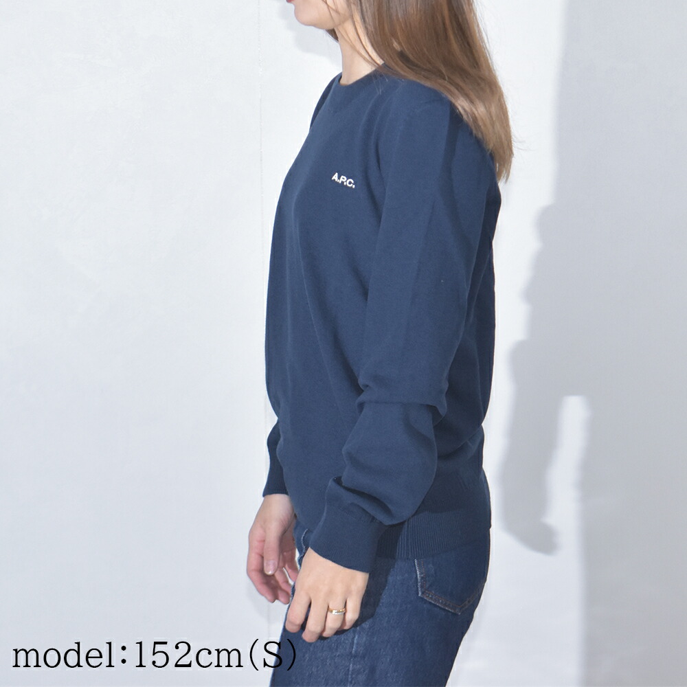 楽天市場】アーペーセー ニット トップス ロゴ プルオーバー