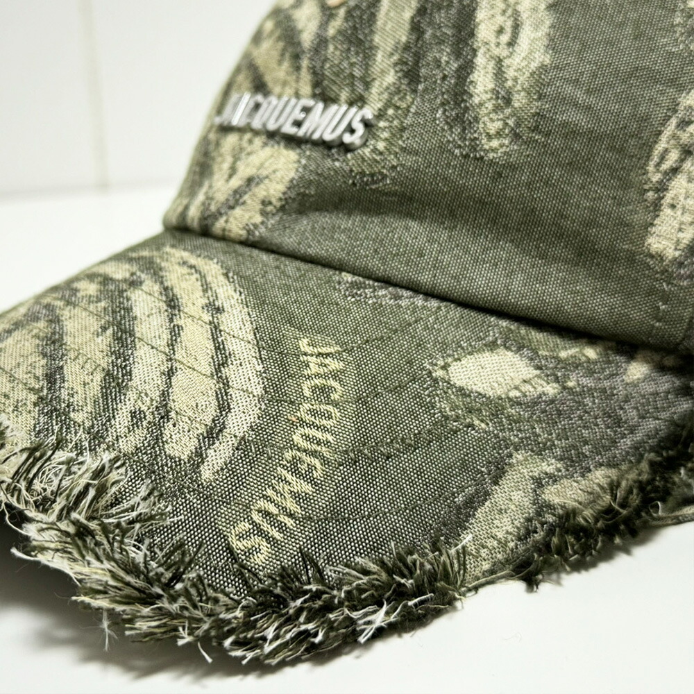 楽天市場】JACQUEMUS 帽子 キャップ 紐付 メンズ フリンジ ジャック