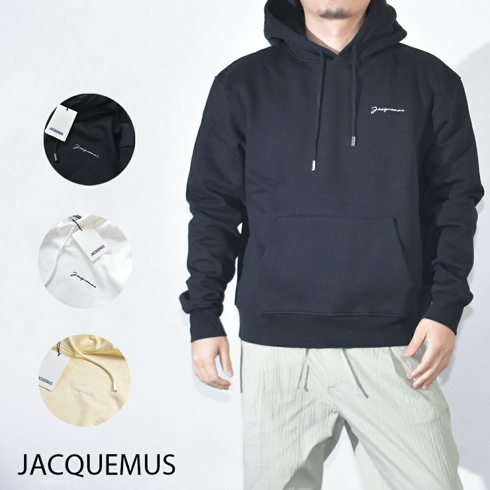 楽天市場】JACQUEMUS パーカー ル スウェットシャツ ブロデ メンズ