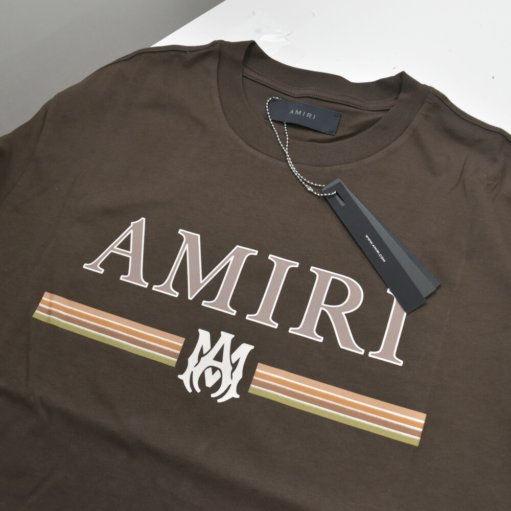 楽天市場】AMIRI アミリ Tシャツ ロゴ メンズ MA BAR TEE 黒 ブラック