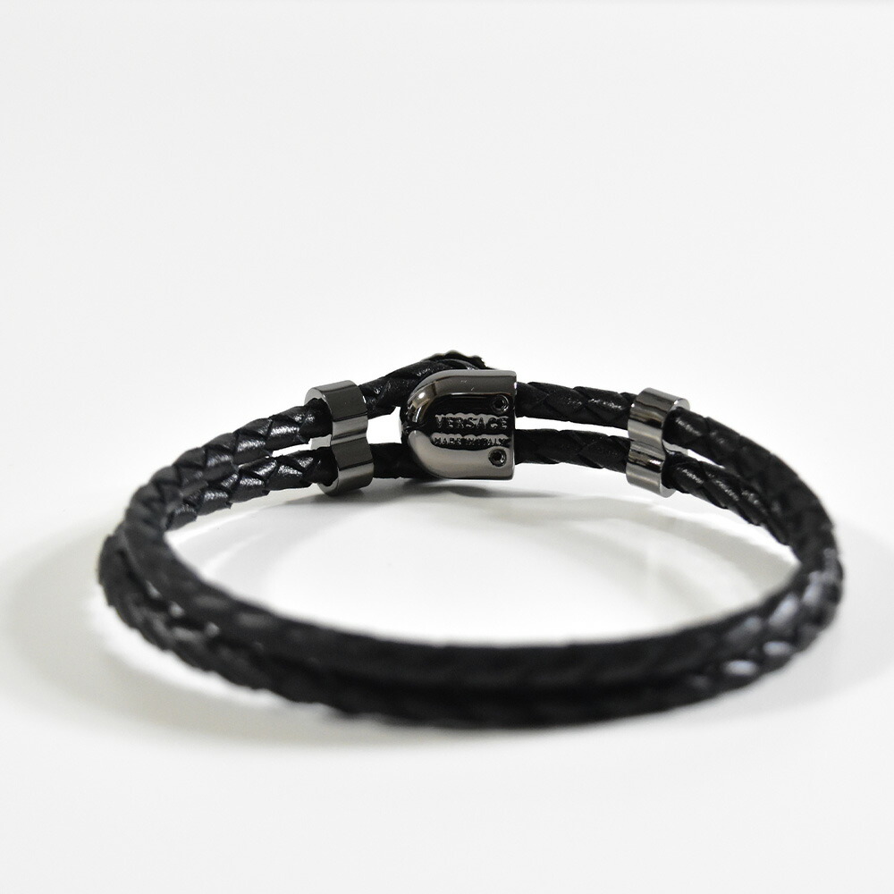 楽天市場】ヴェルサーチ ブレスレット レザー メデューサ ゴールド