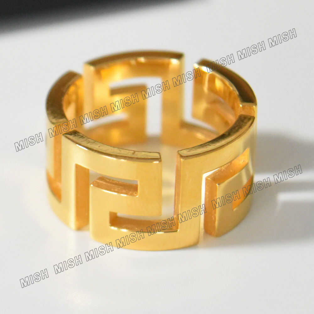 楽天市場】ヴェルサーチ リング 指輪 メンズ VERSACE シルバー