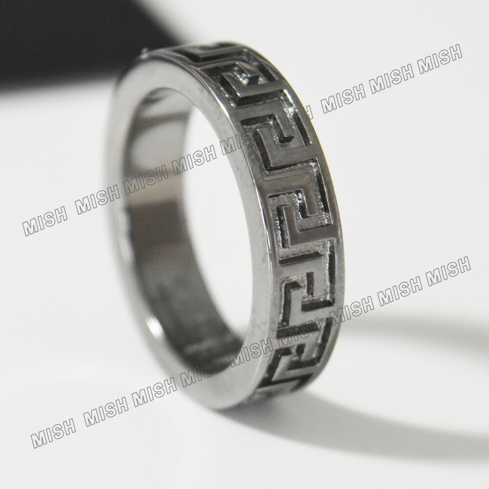 楽天市場】ヴェルサーチ リング 指輪 VERSACE メンズ グリークリング