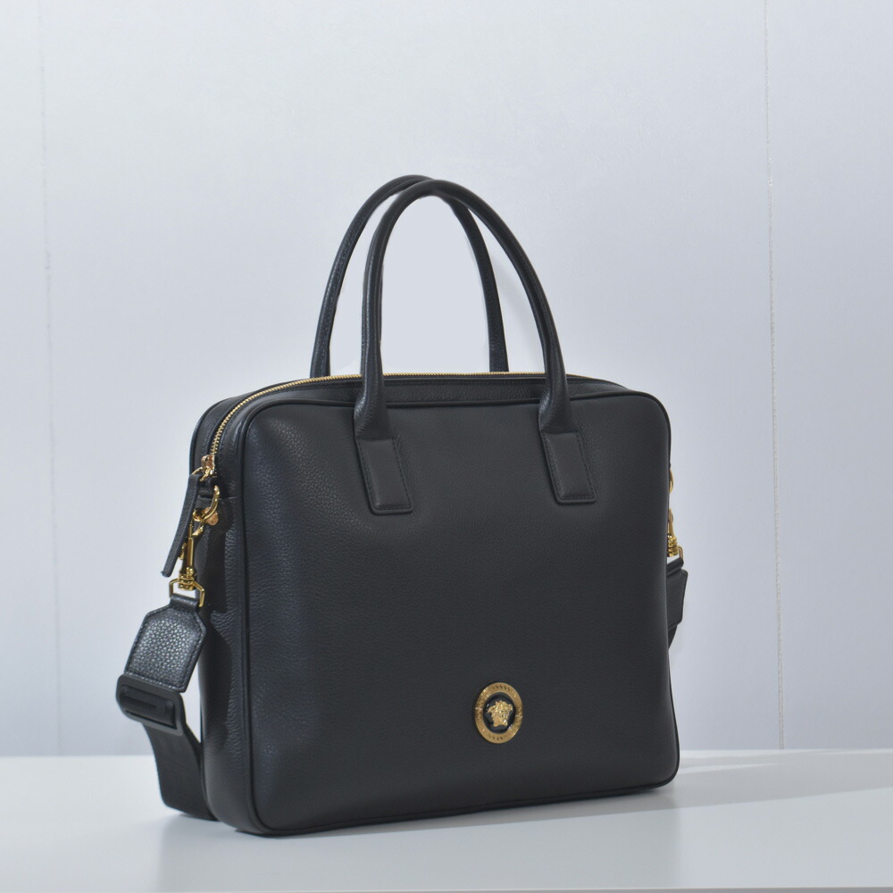 楽天市場】ヴェルサーチ バッグ ブリーフケース ビジネスバッグ 本革