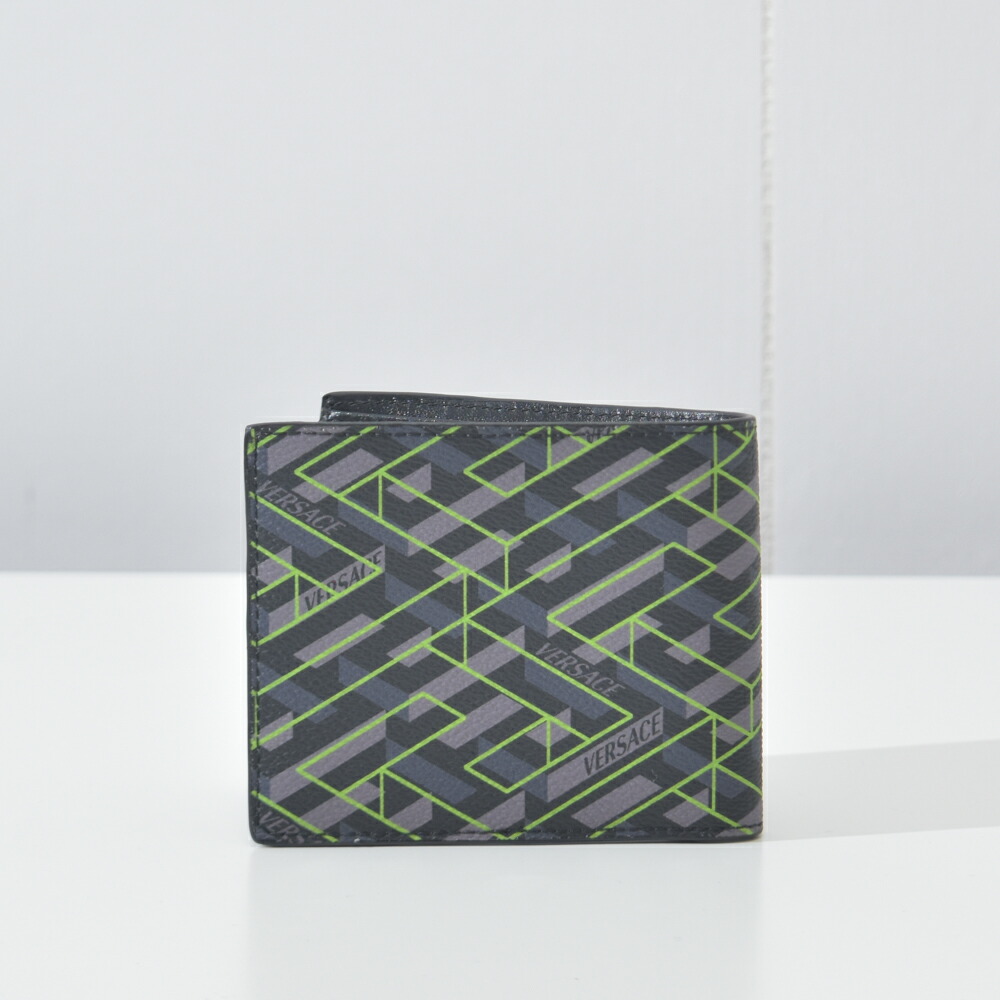 楽天市場】ヴェルサーチ 財布 グレカ メンズ お札入れ 本革 カーフ