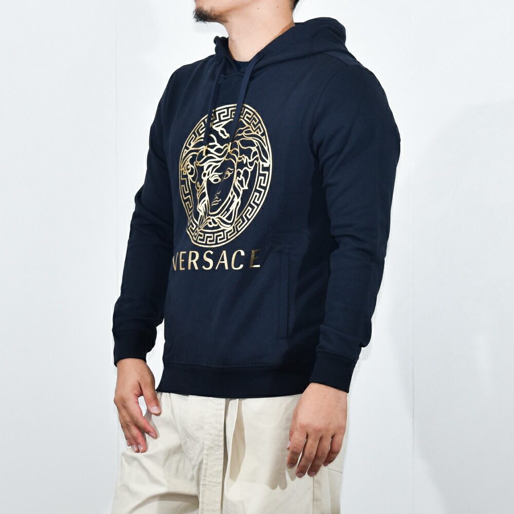 楽天市場】ヴェルサーチ パーカー メデューサ メンズ VERSACE フード