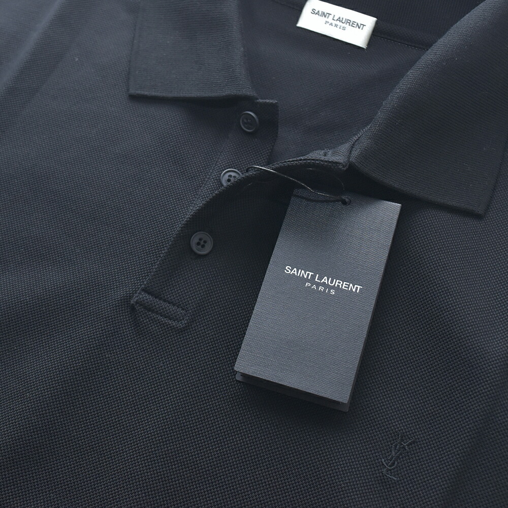 楽天市場】サンローラン モノグラム ポロシャツ メンズ 半袖 ロゴ