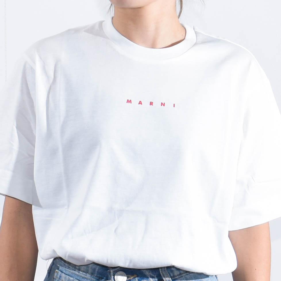 楽天市場】マルニ Tシャツ キッズ ミニロゴ 大人もOK レディース MARNI