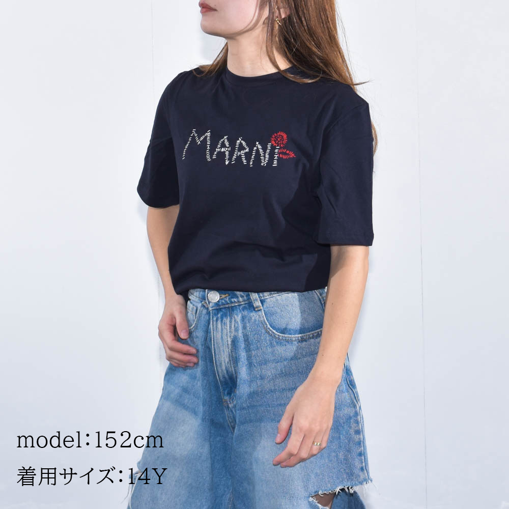 楽天市場】マルニ Tシャツ キッズ ロゴ 大人もOK レディース MARNI