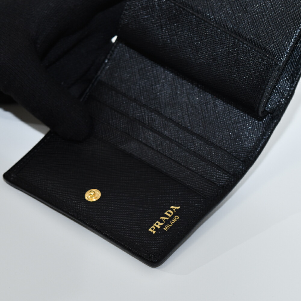 楽天市場】プラダ 財布 メンズ レディース 三角ロゴ 2つ折り財布