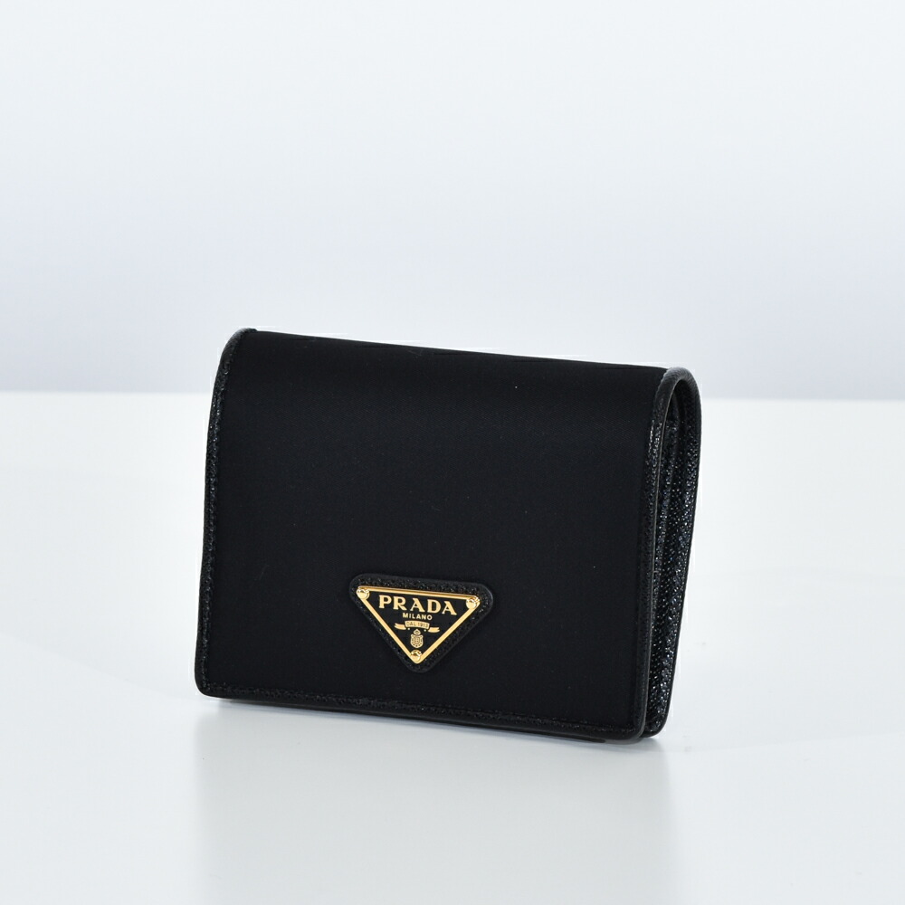 楽天市場】prada 二つ折り 財布 三角ロゴの通販