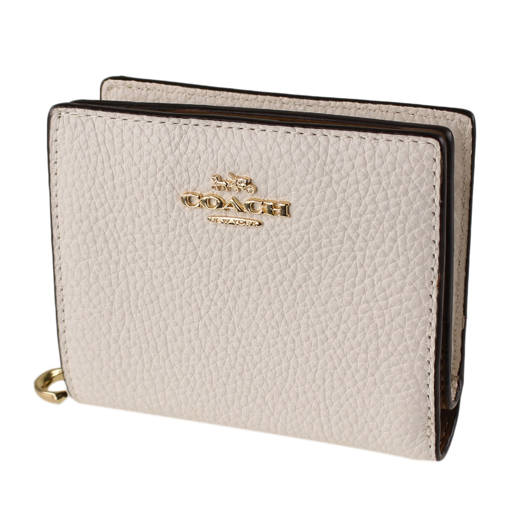 楽天市場】コーチ 財布 二つ折り COACH c2862 imchk ホワイト系 財布