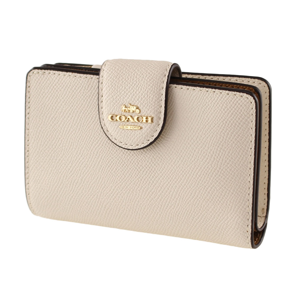 楽天市場】コーチ 財布 二つ折り COACH 6390 IMCHK ホワイト 白 バイ